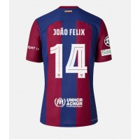 Barcelona Joao Felix #14 Hemmatröja 2023-24 Korta ärmar